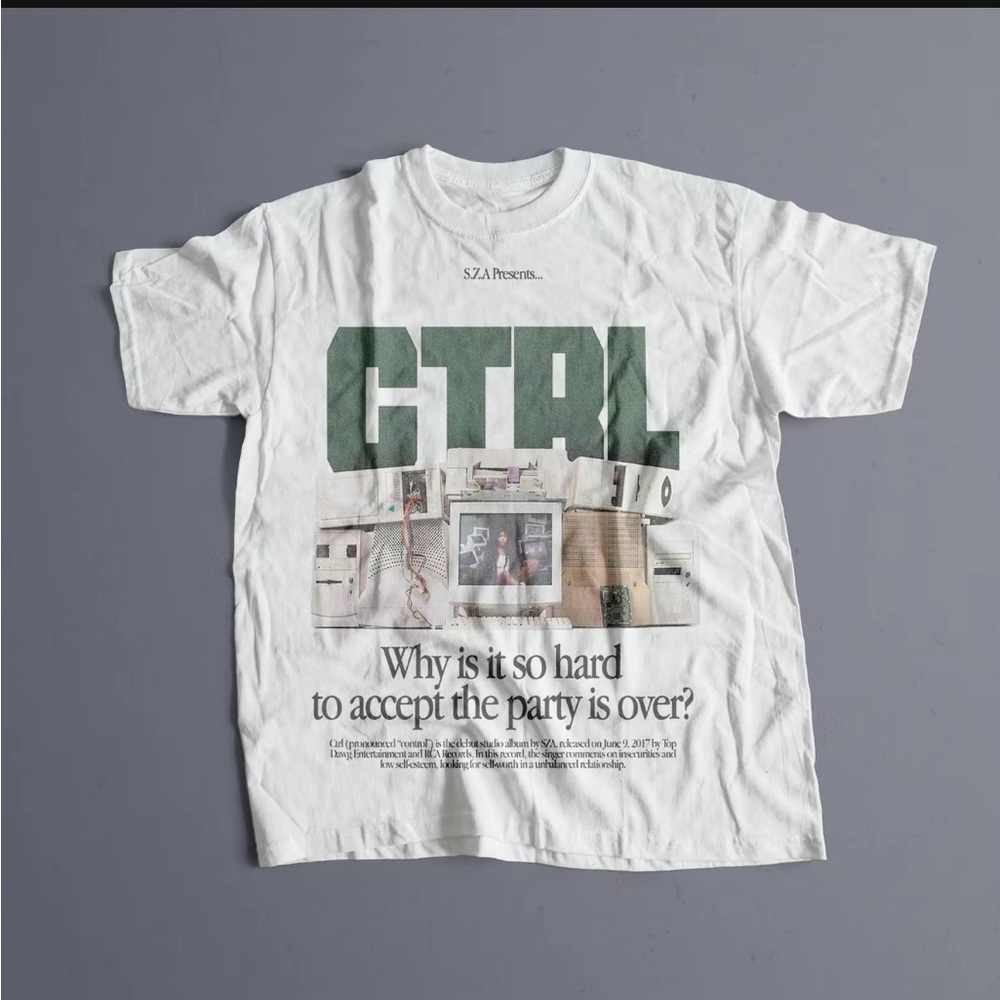NWOT SZA graphic tee